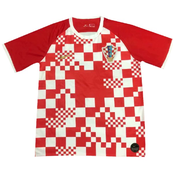 Camiseta Croatia Replica Primera Ropa 2020 Rojo